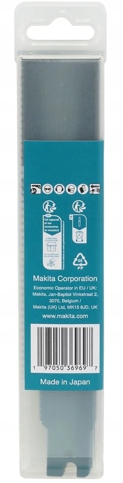 MAKITA PJŪKLELIS SLUOKSNINIAMS PJŪKLAMS BIM 145×1,6mm 8 TPI METALUI, KETUI, NERŪDIJANČIAM PLIENUI /5vnt.
