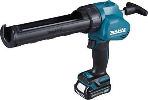Makita Matomas Matomas belaidis kasetinis pistoletas CG100DSYEX - balta / balta - 2x Li-ion baterija 1,5Ah