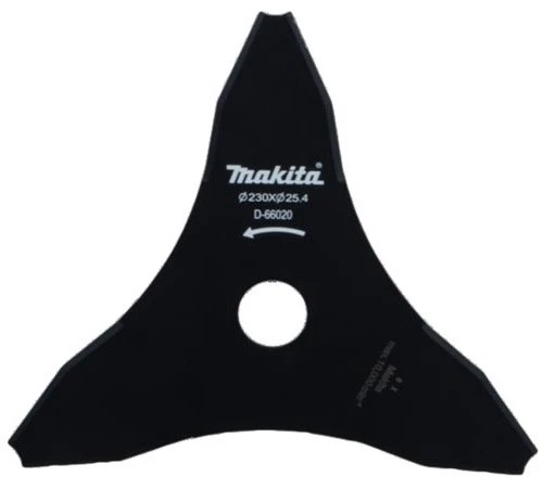 Makita 3-ašmenų krūmapjovės peilis, 230x25,4MM D-66020