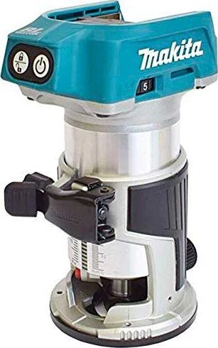 Akumuliatorinė freza Makita DRT50Z, 6-8mm, be akumuliatoriaus ir kroviklio