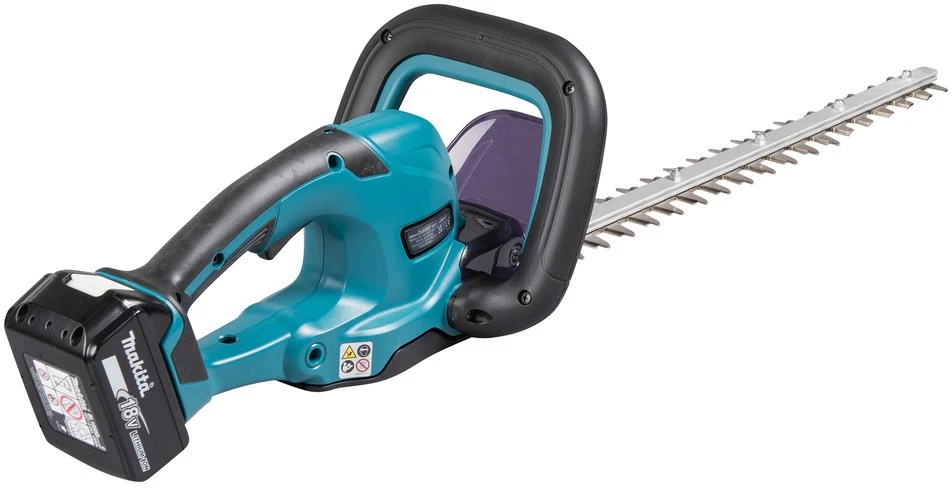 Akumuliatorinės gyvatvorių žirklės Makita DUH507RF