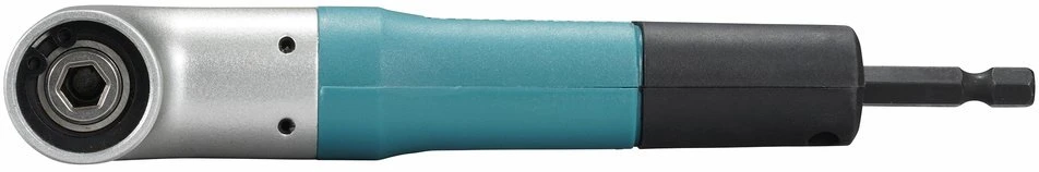Makita Impact Juodas kampinis adapteris akumuliatoriniams suktuvams ir gręžtuvams, skirtas 1/4" sukimo antgaliams E-25030