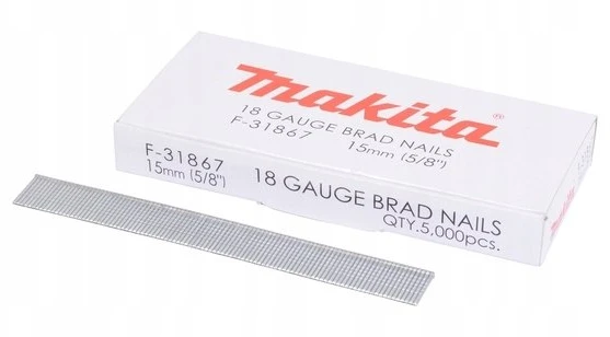 MAKITA VINYS 18GA 1,0x15mm /5000vnt.