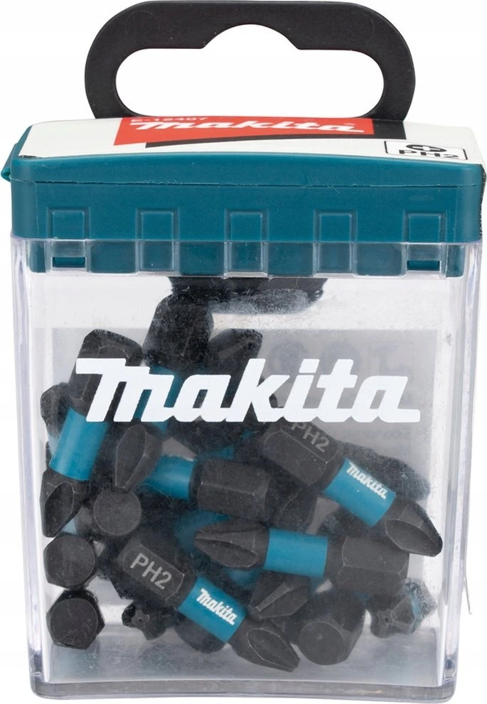 Makita Sukimo antgalis , PH2X25mm, 25vnt. IMPACT Juodas E-12360