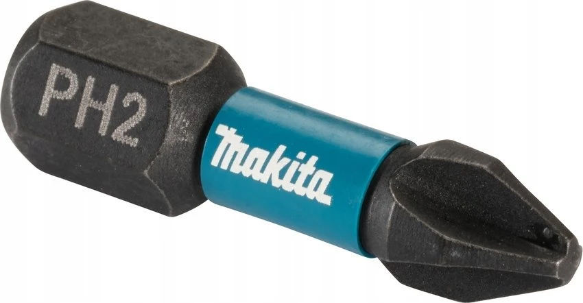 Makita Sukimo antgalis , PH2X25mm, 25vnt. IMPACT Juodas E-12360