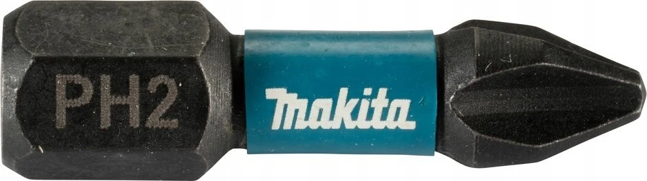 Makita Sukimo antgalis , PH2X25mm, 25vnt. IMPACT Juodas E-12360