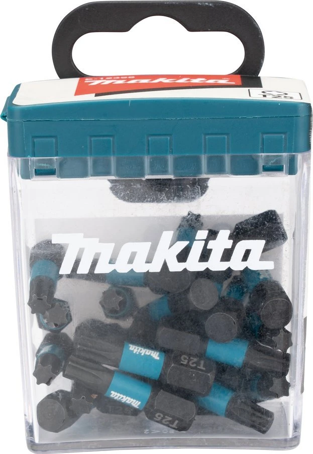 Makita Sukimo antgalis , T25X25mm, 25vnt. IMPACT Juodas E-12398