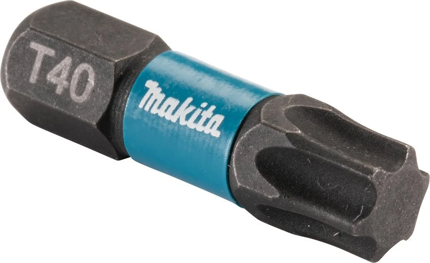 Makita Sukimo antgalis , T40X25mm, 25vnt. IMPACT Juodas E-12669