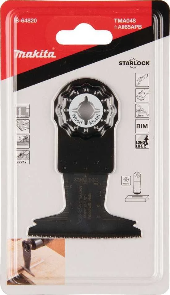 Makita MAKITA MT BIM įgilinamojo pjovimo diskas 65 mm x 40 mm