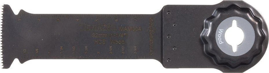 Makita Įgilinamieji pjovimo diskai 32mm B-66438 Starlock Max • 18 TPI • HCS • MAM004 • Medžiui