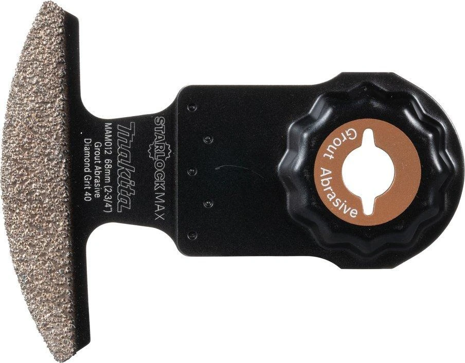 Makita MULTITOOL segmentiniai apvalūs ašmenys 68mm B-66525 Starlock Max • 40G • Diamond • MAM012 • Minkštoms medžiagoms, FRP pluoštui