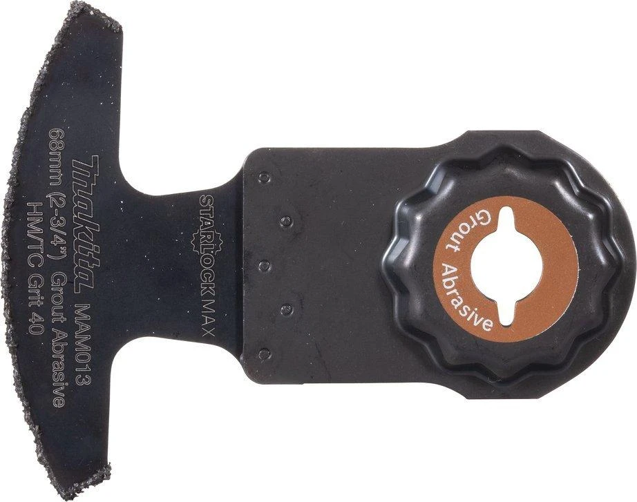 Makita Įgilinamieji pjovimo diskai 68mm B-66531 Starlock Max • 40G • TC / HM RIFF • MAM013 • cemento skiediniui, plytelių glaistui, stiklo pluoštui pašalinti.