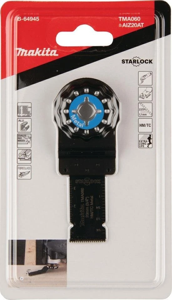 Makita MULTITOOL PLUNGE CUT SAW BLADE 20mm B-64945