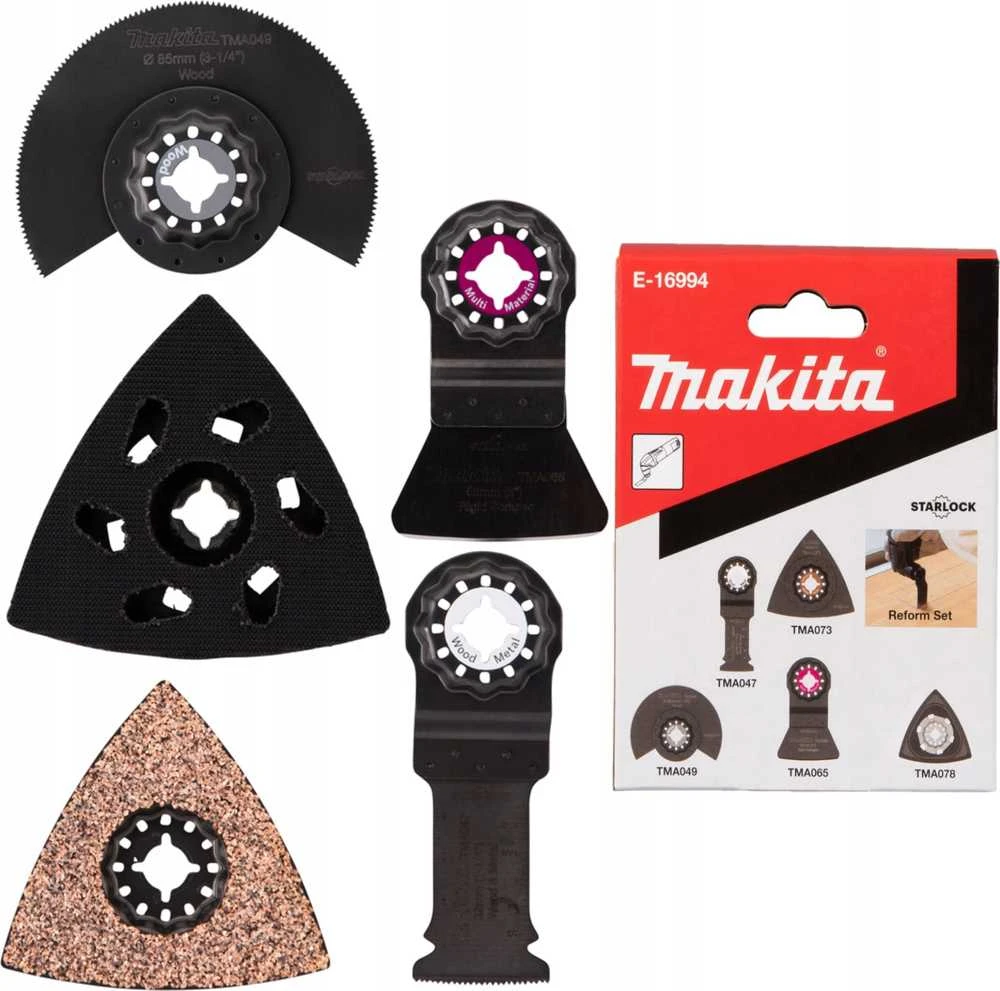 Makita Priedai universaliems švytuokliniams įrankiams su STARLOCK tvirtinimu. E-16994