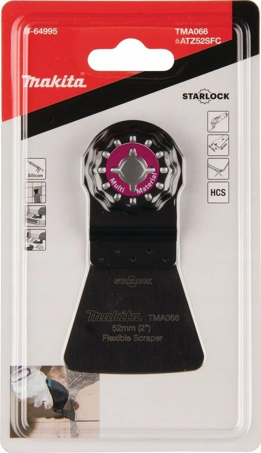Makita MULTITOOL grandymo priedas 52mm FLEXIBLE B-64995