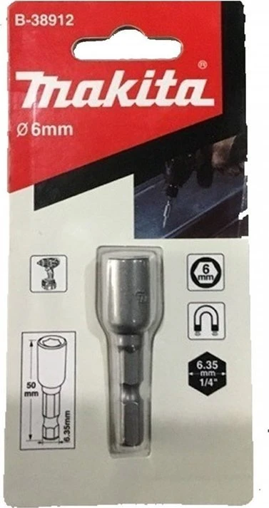 MAKITA NASADKA MAGNETYCZNA 1/4" HEX 6x50mm