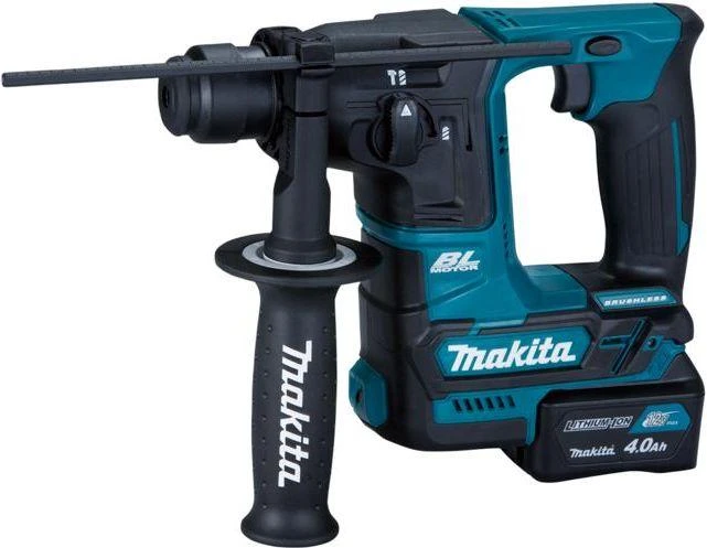 Makita HR166DSMJ Akumuliatorinis perforatorius, 12V MAX, SDS+, LED, 2x4,0AH