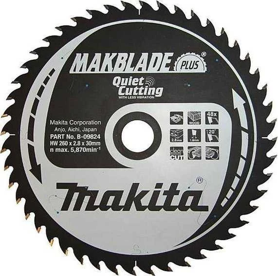 Makita Dantų pjūklas medžiui - tikslaus pjovimo 355x30mm Z80