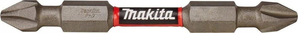 Makita Torsion sukimo antgalis Dbl-End, PH2-65mm, 2vnt. Impact Premier E-06286 PH2 - PH2 • 65 mm • Dbl-End • 1/4" • 2 vnt