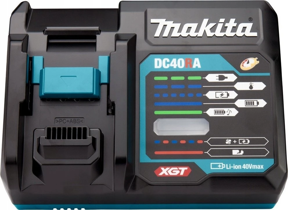 MAKITA MAITINIMO RINKINYS 40V 2×5,0Ah XGT (BL4050Fx2+DC40RA)