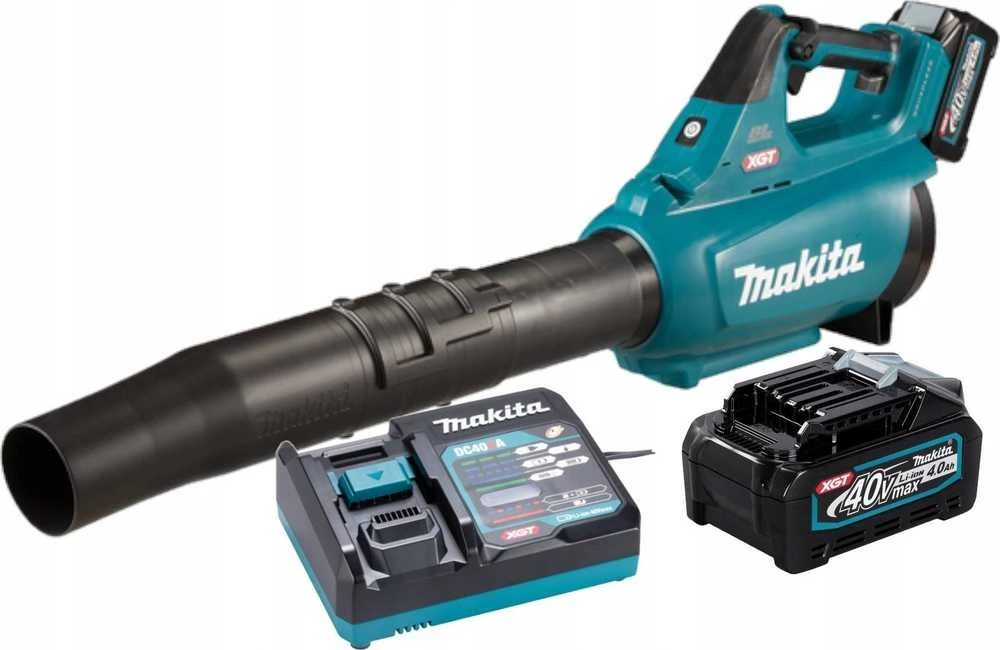 Makita UB001GZ Cordless blower, 40Vmax XGT, BL-motor 16m³/min, 64m/s; 0-23000min-1, 3,1kg, be akumuliatoriaus ir kroviklio