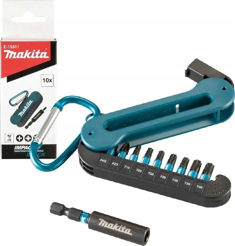 Makita IB 25 mm atsuktuvų antgalių rinkinys, 10 vnt.
