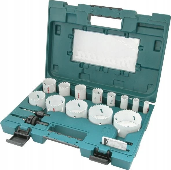 MAKITA Rinkinys OTWORNIC BIM ECONOMY 6szt. (HYDRAULIK) 19,22,29,38,44,57mm+2WP+1 ADAPTER