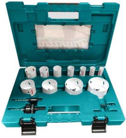 Makita MAKITA BIM ECONOMY skylių pjūklų rinkinys, 11 dalių (santechnikui) 19, 22, 25, 29, 35, 38, 44, 51, 57, 68,