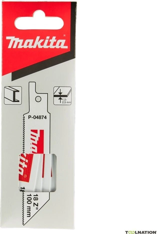 Pjūkleliai tiesiniam pjūklui Makita P-04874; 5 vnt.