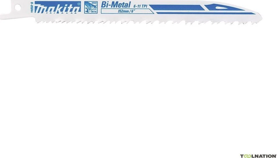 Makita "SUPER EXPRESS Tiesinio pjūklo pjūkleliai BiM 152x0,9mm (6-11tpi), 25Vnt. B-05044-25