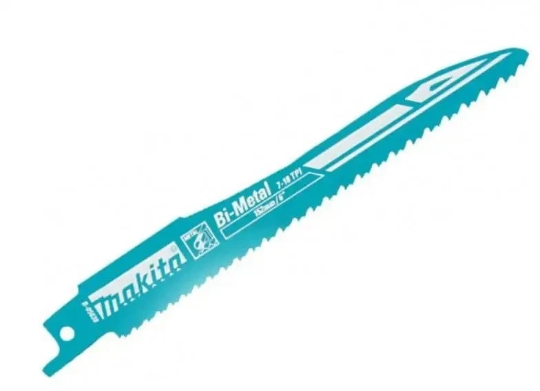 Makita SUPER EXPRESS Tiesinio pjūklo pjūkleliai BIM 152x0,9mm 7-18Tpi, 25Vnt., Metalui B-05038-25