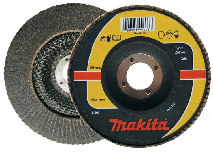 sklendės diskas, 125/22,23 mm, K60, ZIRKON, Makita [P-65501]