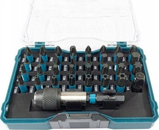 Makita E-12441 sukimo antgalių rinkinys, 33vnt. IMPACT Juodas