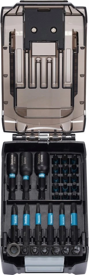 Makita IMPACT Juodas sukimo antgaliai XGT akumuliatoriaus formos dėkle E-22850