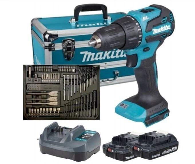 MAKITA SMŪGINIS SUKTUVAS-GRĘŽTUVAS 18V DHP490WVX7