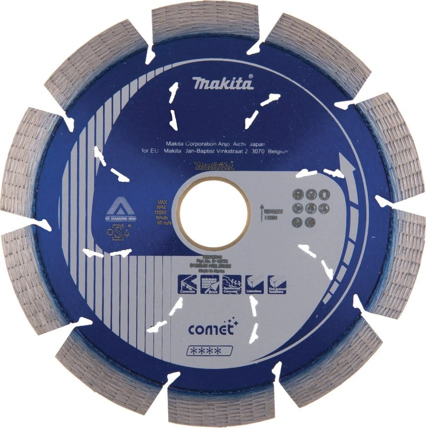 Makita Deimantinis diskas 125mm COMET RAPID B-12778