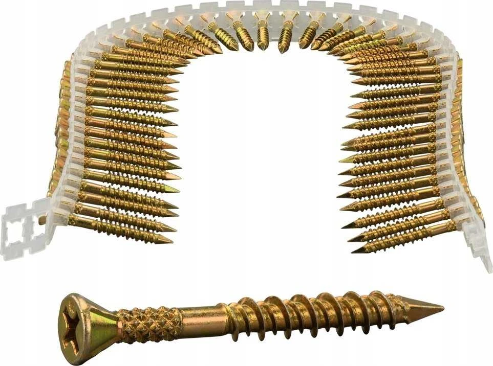 MAKITA JUOSTA SU SRAIGTAIS 4,2x41mm /1000vnt. SKIRTA TVIRTINTI DAUGIASLUOKSNES PLOKŠTES PRIE MEDIENOS