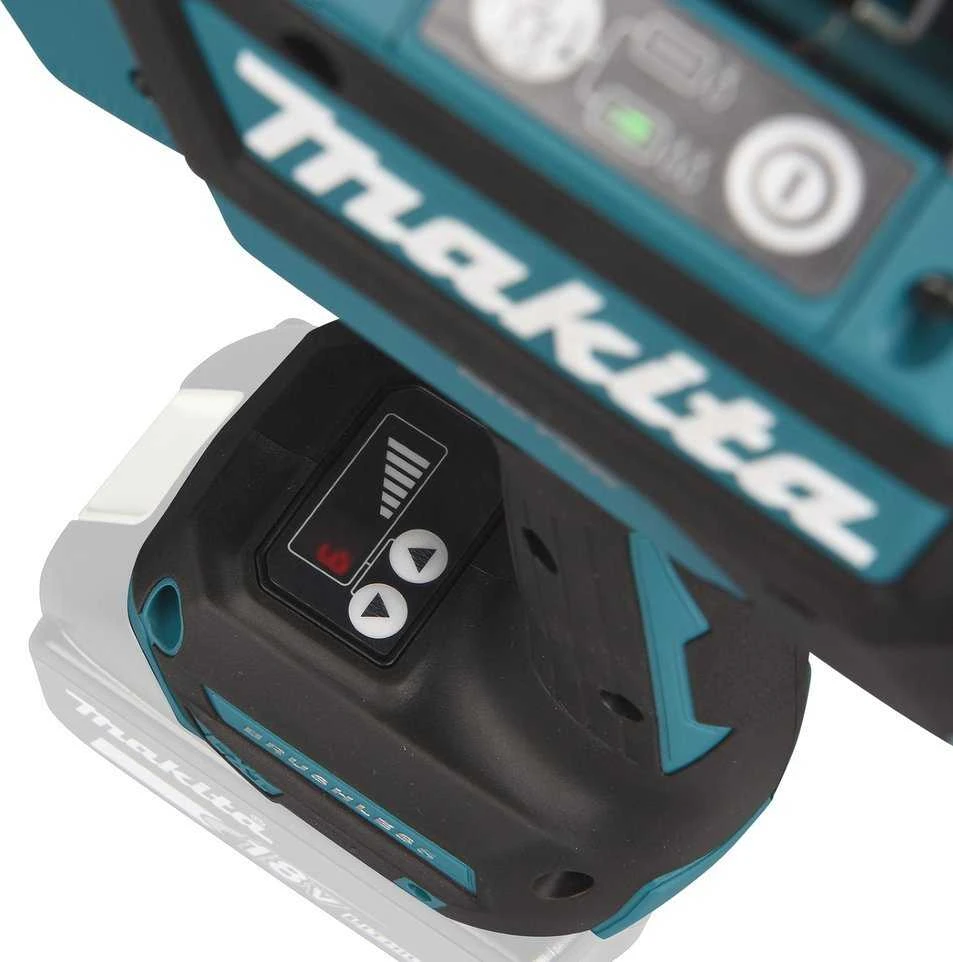 Makita DTR181ZJ Akumuliatorinis armatūros rišiklis 14,4V/18V, XPT, Be akumuliatorių ir kroviklio, MAKPACK!