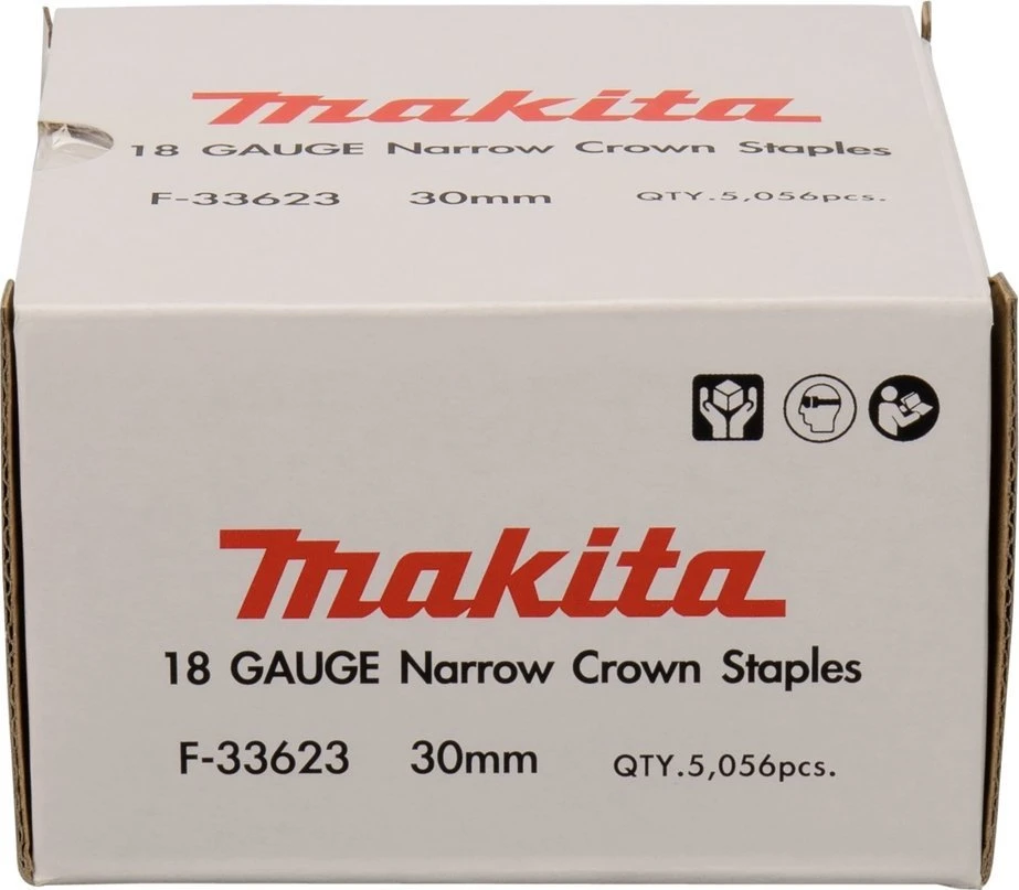 Makita MAKITA ZSZYWKI 18GA 5,7x30mm /5056szt. OCYNKOWANE