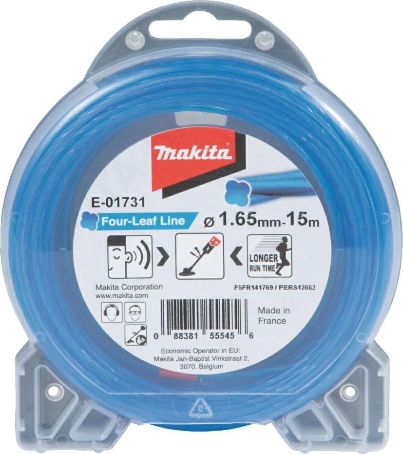 Makita 1,65MM X 15M Ovalinės spiralės valas