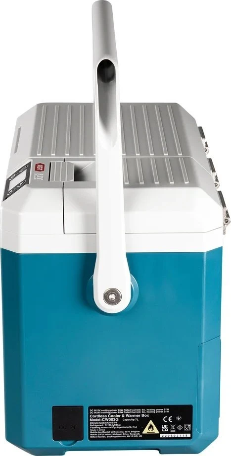 Makita CW003GZ Akumuliatorinis maisto šaldytuvas-šildytuvas XGT / LXT / 230V / 12-24V / 7L