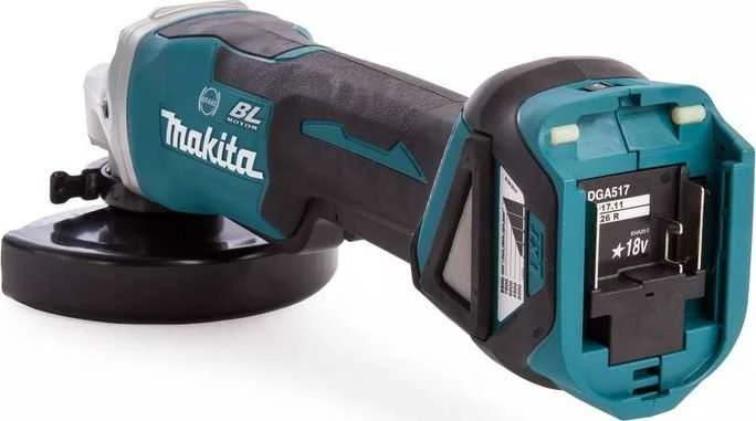 Belaidis kampinis šlifuoklis Makita DGA517Z