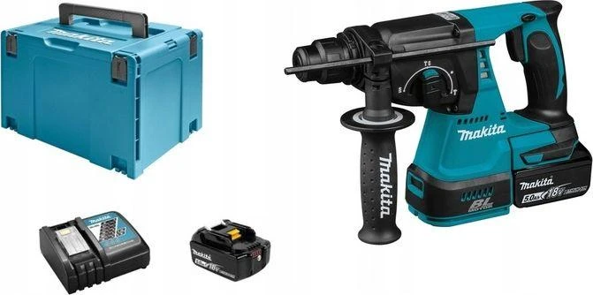 Makita DHR242RTJ perforatorių komplektas su priedais