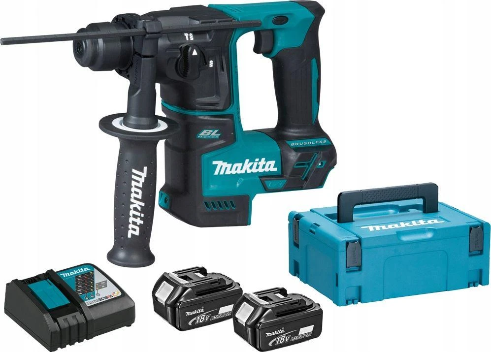 Makita DHR171RTJ perforatoriaus komplektas su priedais