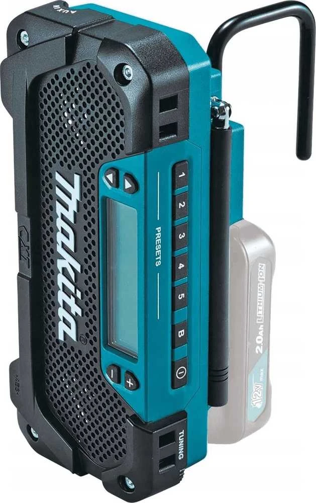 Makita radijas DEAMR052, 10,8V CXT, be akumuliatoriaus ir kroviklio
