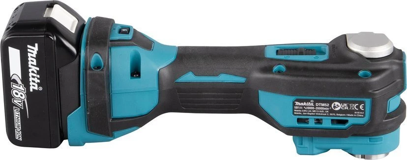 Daugiafunkcinis įrankis Makita DTM52RFJX1; 18 V; 2x3,0 Ah akum.