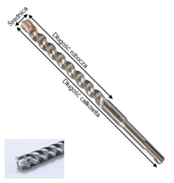Makita E-14635 SDS-PLUS Grąžtas 14x100/165mm NEMESIS 2