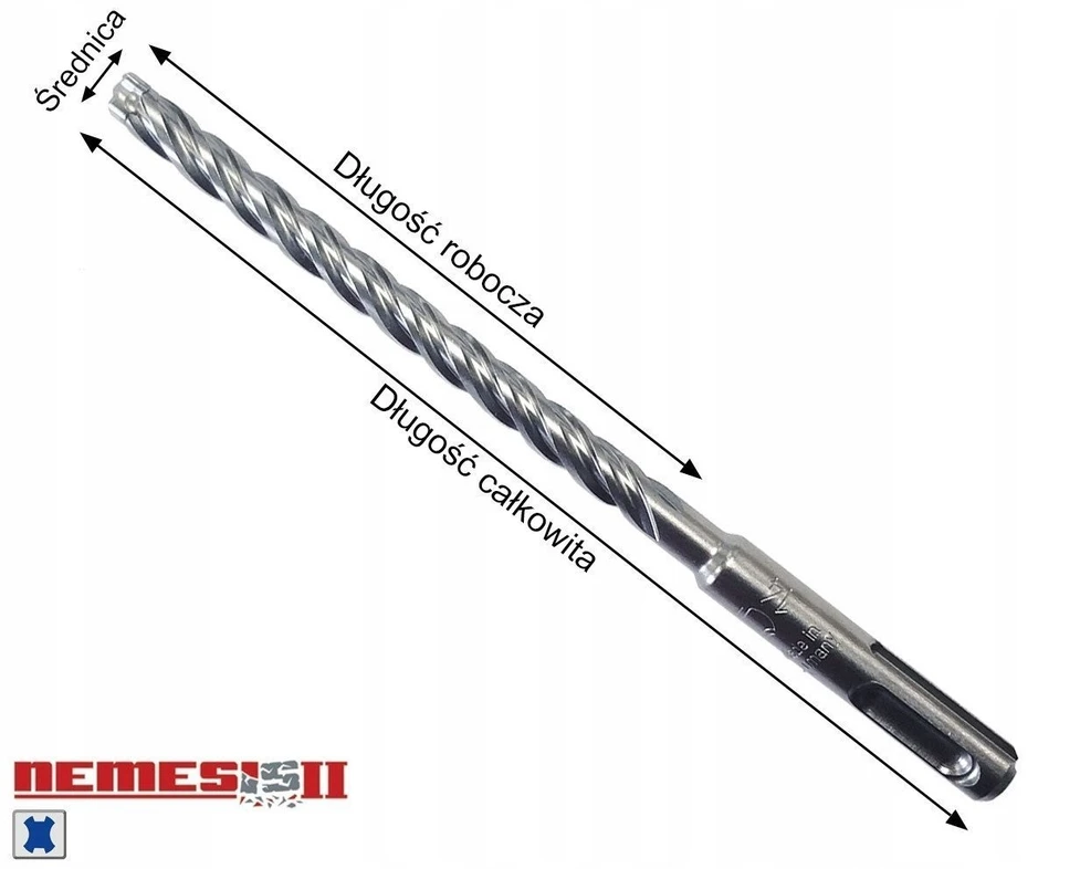 Makita E-14635 SDS-PLUS Grąžtas 14x100/165mm NEMESIS 2
