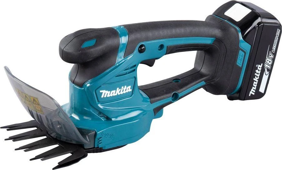 Akumuliatorinės gyvatvorių/žolės žirklės Makita DUM111SYX, 18V, 1x1.5Ah