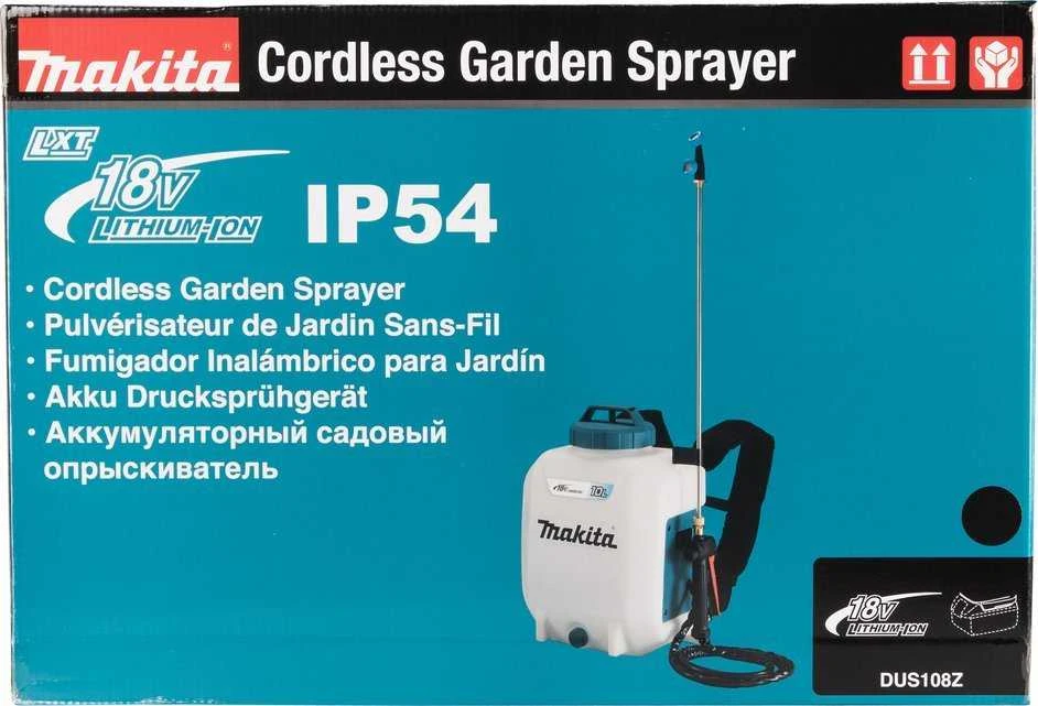 Makita akumuliatorinis purkštuvas DUS108Z, 18V, 10 l, be akumuliatoriaus ir kroviklio